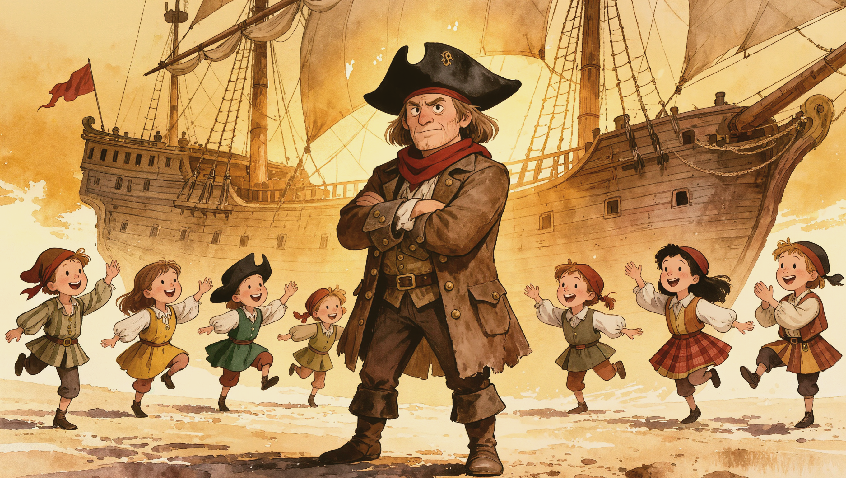 What Shall We Do With the Grumpy Pirate?